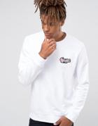 Love Moschino Croc Logo Sweater - White