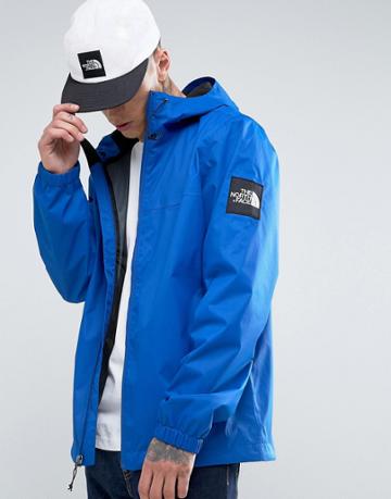 The North Face Mountain Q Jacket Hooded In Blue - Blue