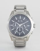 Armani Exchange Ax2600 Chronograph Bracelet Watch - Silver