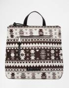 Fiorelli Brodie Zip Top Backpack With Zip Front Pocket - Husky Fabric