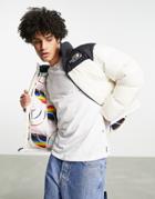 The North Face 1996 Retro Nuptse Pride Jacket In White