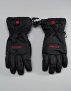 Marmot On Piste Thermal Ski Gloves In Black - Black