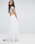 Y.a.s Mary Maxi Skirt - White