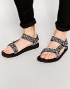 Teva Original Universal Inca Pattern Sandals - Black