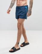 Boss By Hugo Boss Mooneye Swim Shorts In Navy - Navy