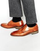Base London Sussex Leather Derby Shoes - Tan