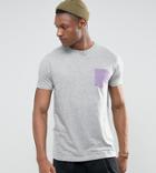 Brave Soul Tall Gray Pocket T-shirt - Gray