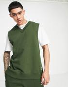 Puma Tailoring Sweater Vest In Forest Green - Exclusive To Asos