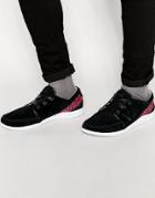 Boxfresh Keel Kat Sneakers In Suede - Black