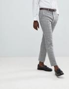 French Connection Heritage Prince Of Wales Check Slim Fit Suit Pants