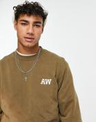 Jack & Jones Originals Tie Dye Oversized Sweat In Brown - Part Of A Set