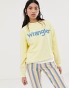 Wrangler Logo Sweatshirt-yellow