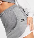 Puma Convey Skirt In Gray Color Block Exclusive To Asos-grey