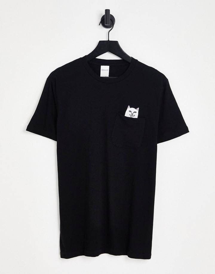 Ripndip Nerm Logo T-shirt In Black