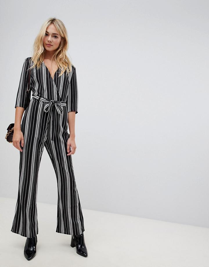 Parisian Stripe Jumpsuit-multi