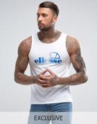 Ellesse Tank With Large Logo - Gray