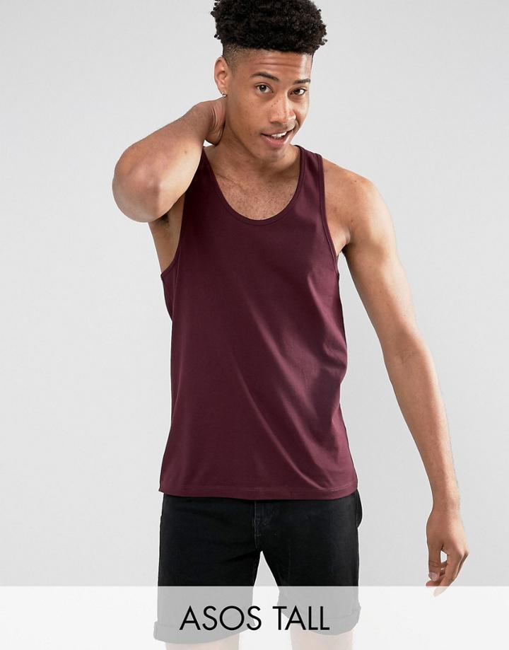 Asos Tall Tank - Red