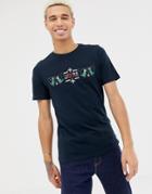 Only & Sons Christmas T-shirt With Graphic - Navy
