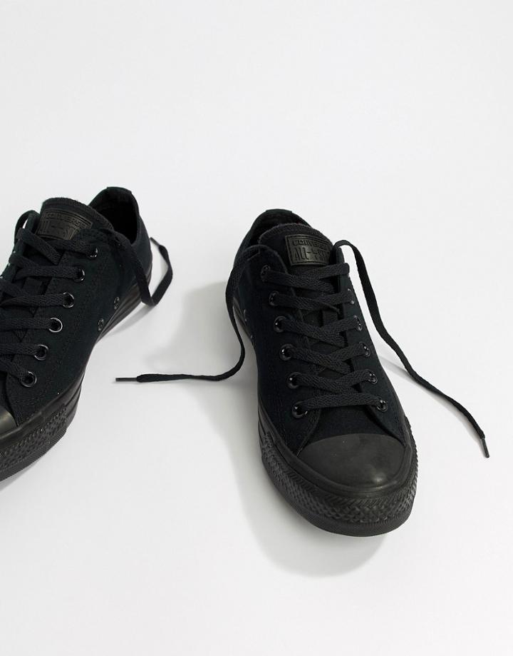 Converse All Star Ox Sneakers In Black M5039c