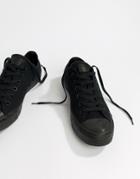 Converse All Star Ox Sneakers In Black M5039c