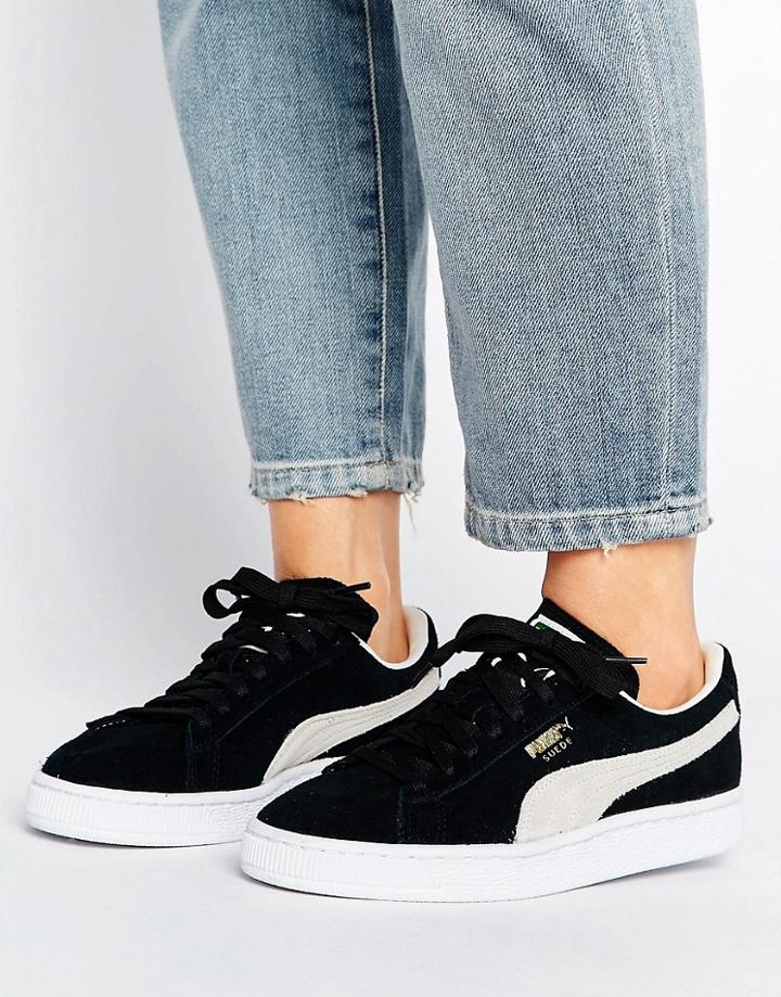 Puma Suede Classic Sneakers In Black - Black