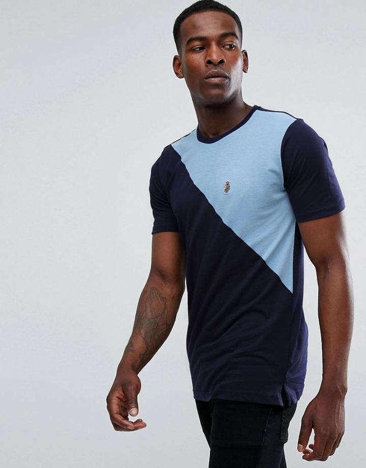 Luke 1977 Sport Cut And Sew T-shirt - Navy