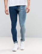Brooklyn Supply Co Two Tone Jeans - Blue