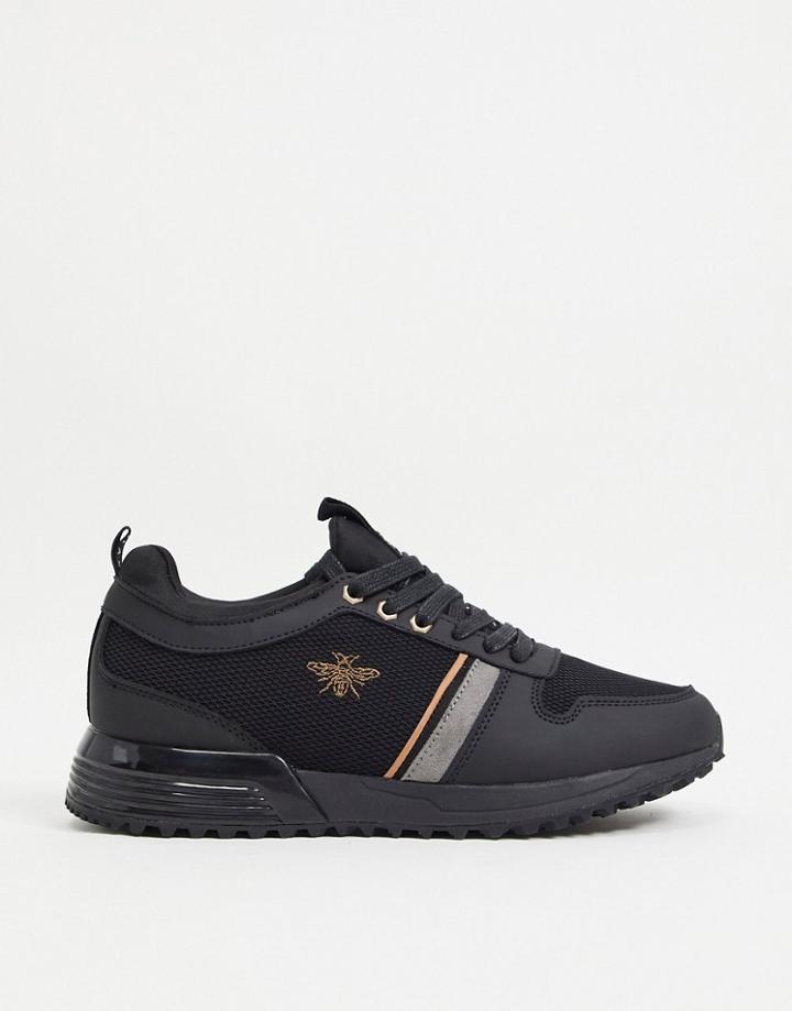 River Island Embroidered Sneakers In White