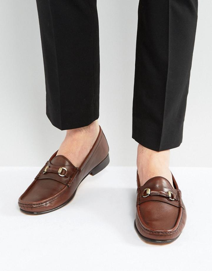 Kg Kurt Geiger Devlin Smart Loafers - Brown