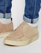 Fred Perry X George Cox Creeper Shoes - Beige