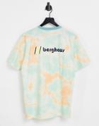 Berghaus Heritage Logo T-shirt In Pink Tie Dye