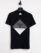 Barbour Beacon Diamond T-shirt In Black