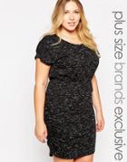 Junarose T-shirt Dress - Black