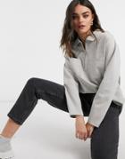 Whistles Jersey Shirt In Gray-grey
