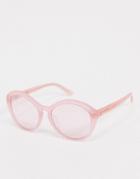 Calvin Klein Milky Pink Sunglasses