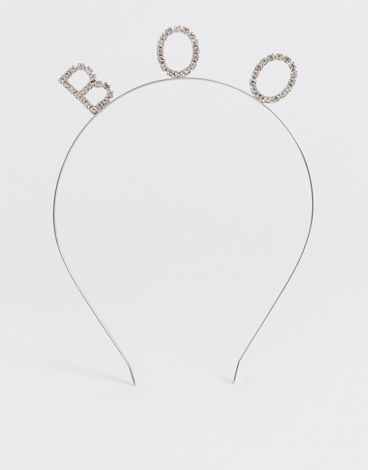 Glamorous Halloween 'boo' Headband