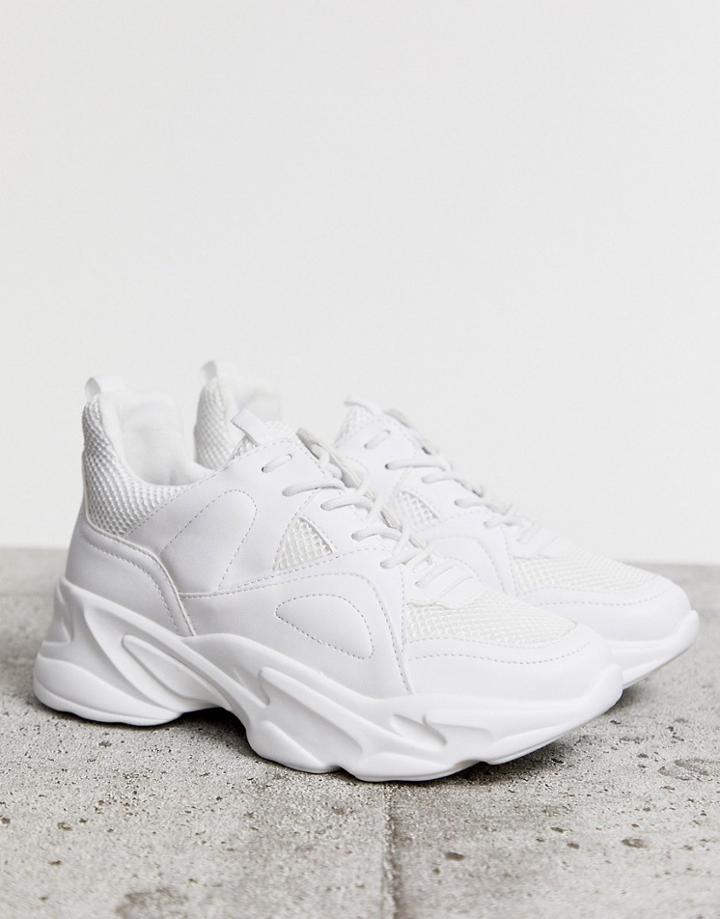 Steve Madden Movement White Chunky Sneakers - White