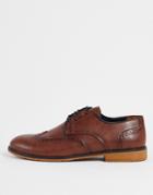 Bolongaro Trevor Brogue Shoes In Tan-brown
