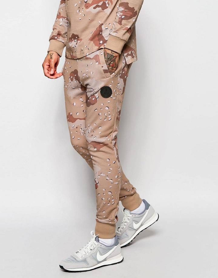 Cheats & Thieves Joggers Desert Camo - Beige
