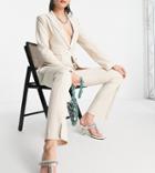 4th & Reckless Tall Tailored Pants In Beige - Part Of A Set-neutral