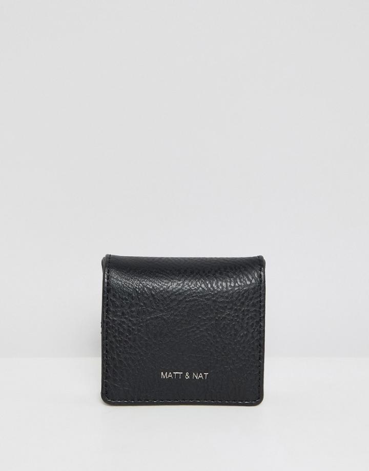 Matt & Nat Yul Foldover Mini Purse - Black