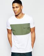 Asos T-shirt With Large Military Pocket