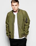 Carhartt Wip Adams Bomber Jacket - Leaf