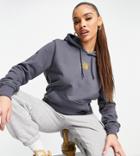 The North Face Center Dome Hoodie In Gray Exclusive At Asos