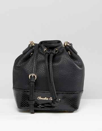 Claudia Canova Bucket Bag - Black