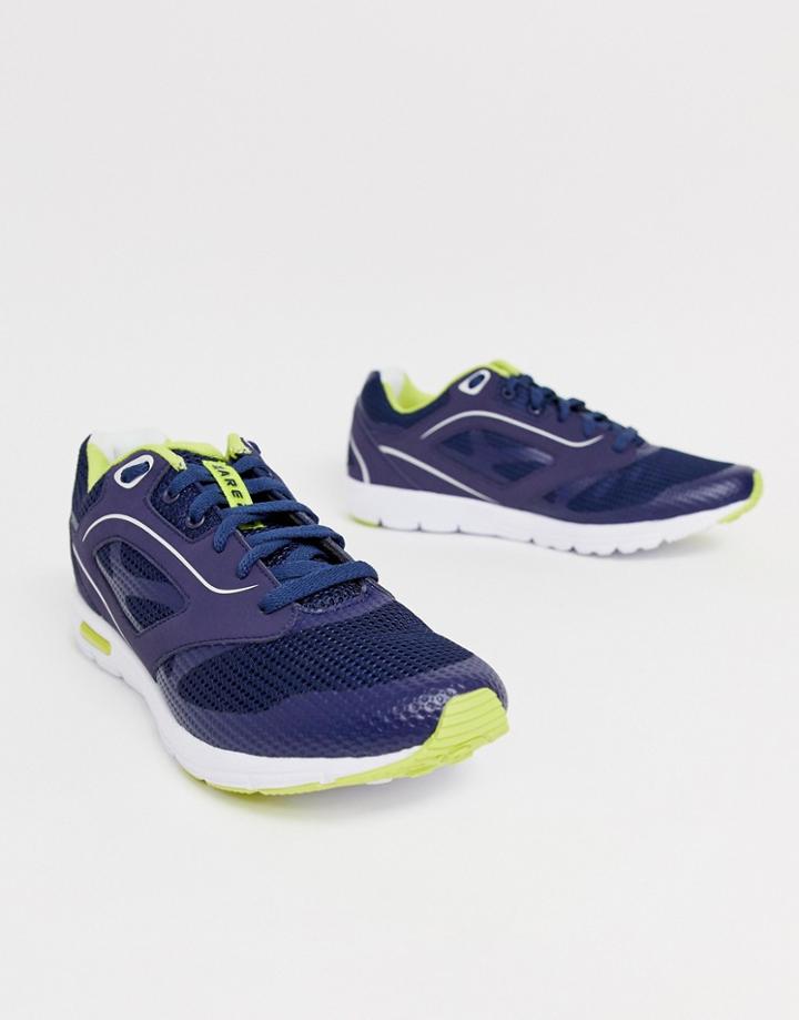 Dare2b Gym Sneaker In Dark Blue-black