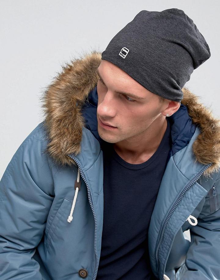 G-star Wysel Jersey Beanie - Black