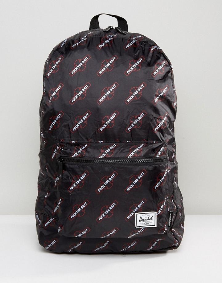 Herschel X Independent Truck Company Packable Backpack - Black