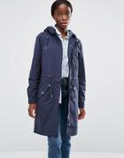Parka London Pascal Light Weight Water Resistant Parka - Navy