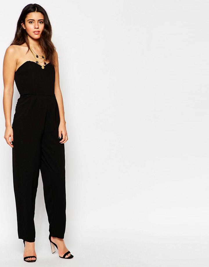 Love Bandeau Jumpsuit - Black